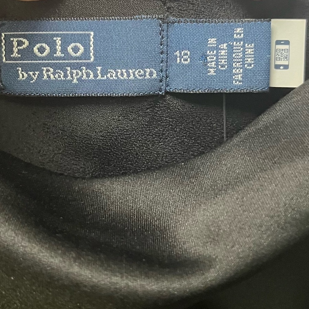 Polo Ralph Lauren Sz 18 Feather Trim Cocktail Dress – Real Ostrich Feathers - Picture 10 of 14